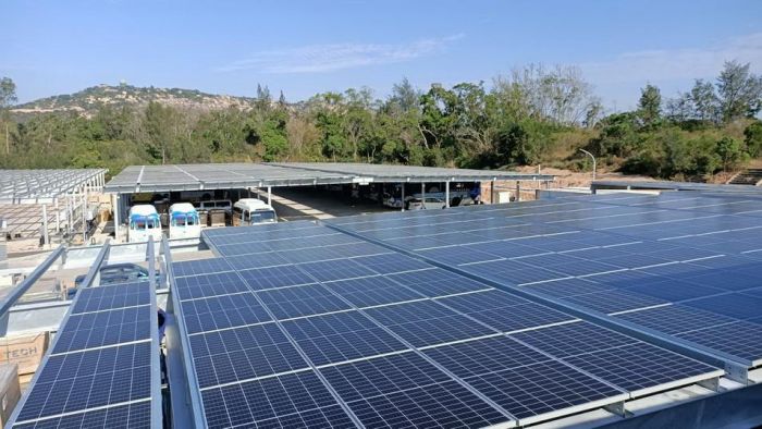 金門縣府持續推動停車場太陽能光電建置落實低碳家園