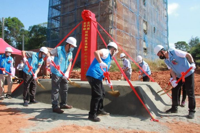 金寧鄉榜林社區活動中心新建工程動土