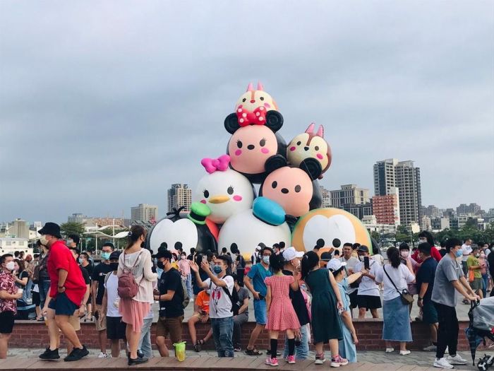 國慶連假首日旅客人數創新高　安平米奇米妮最吸睛