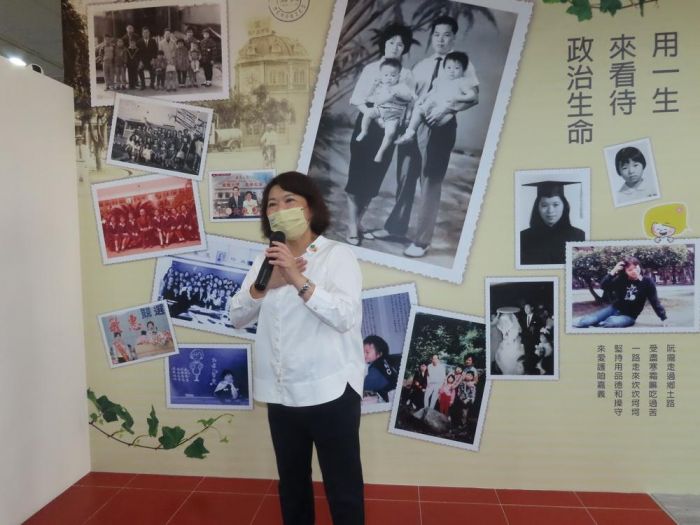 黃敏惠競選總部全民開箱 健康小站守護民眾健康願景牆邀市民寫下市政期許