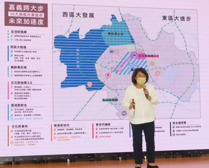 嘉市府十大旗艦計畫藍圖發布 引領「嘉義跨大步 未來加速度」