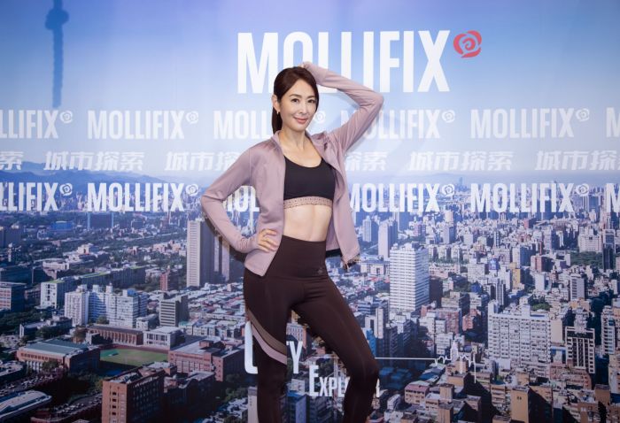 三鐵女神賈永婕 自信展演專屬的時尚運動品牌MOLLIFIX瑪莉菲絲