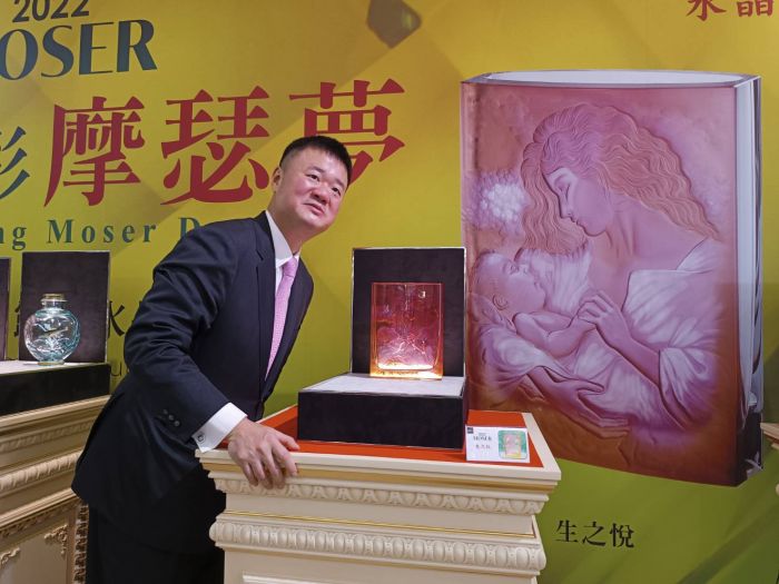 摩瑟水晶移師台中展 《生之悅》展場最吸睛全球限量8件