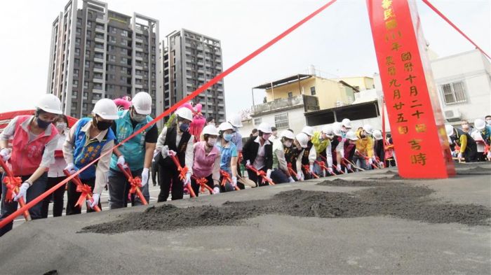 歷經6次流標 第一條彰北快速道路大埔截水溝堤岸道路拓寬工程動土