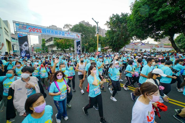 2022員林市獅子盃親子路跑 吸引3500名民眾一起向前跑