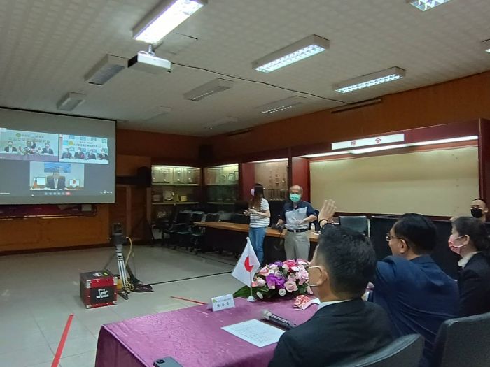 因扇庫鐵道文化結緣 彰化市與日本玖珠町視訊簽署友好交流協定
