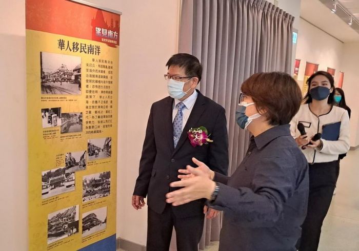 金門大學舉辦「在金門望向南方」展覽活動  提升學生國際觀