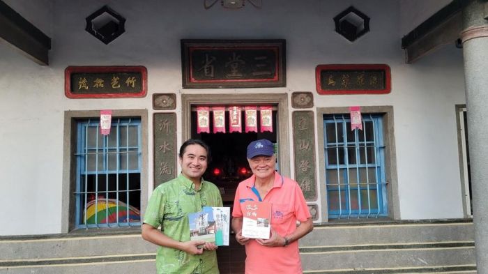 日本大洞敦史訪內埔三間屋  曾喜城陪輕騎小旅行