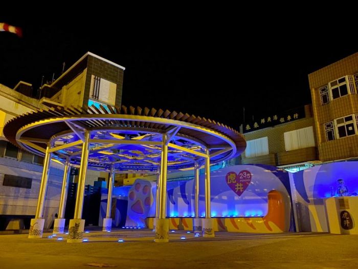 再添亮點! 澎湖虎井特色意象涼亭完工