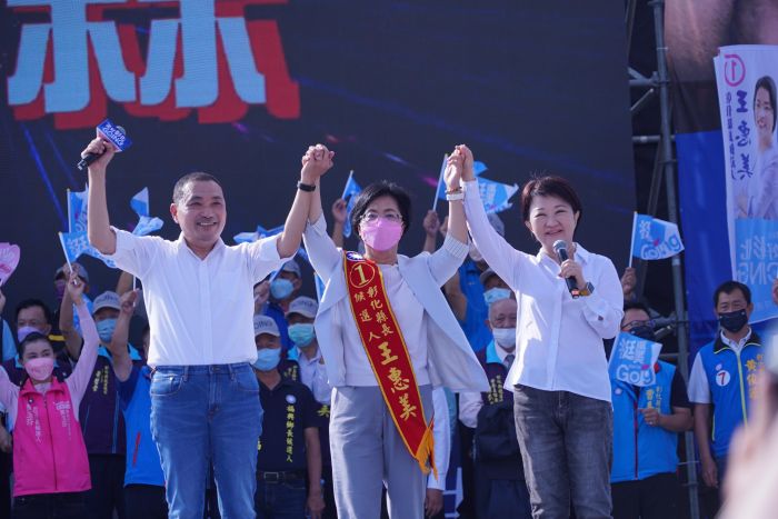 萬把椅子不夠用 王惠美彰北團結大會漢子、燕子都來了