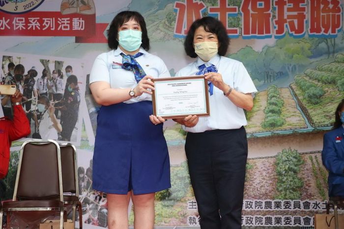 水土保持月活動 逾400童軍齊聚嘉農試所共同守護「嘉園」