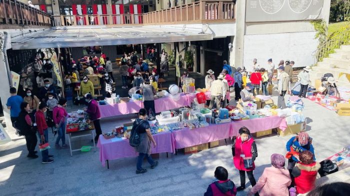 奧萬大志工惜物義賣 邀您一起送愛心