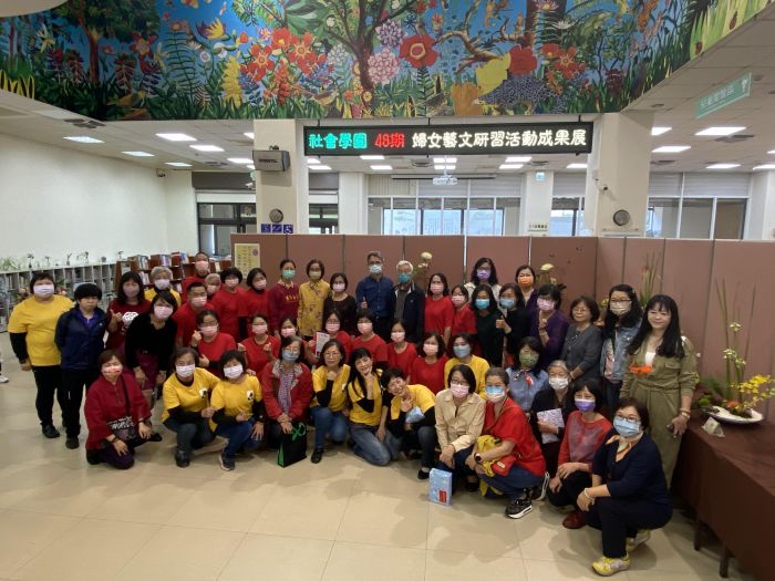 彰化市公所婦女藝文研習成果展 學員心血結晶250件
