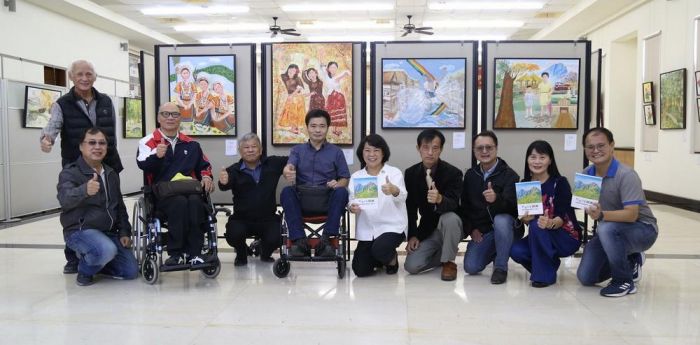 嘉市脊髓損傷者協會『髓馨印象』脊髓損傷者油畫聯展