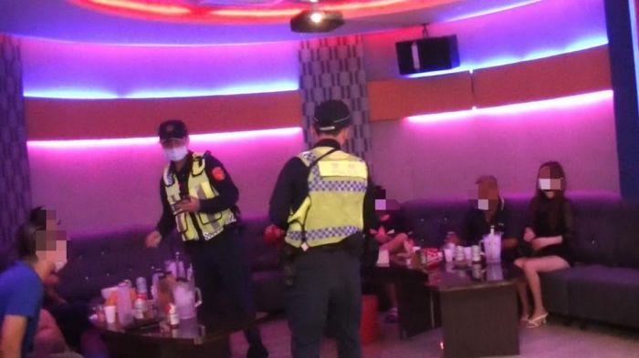 里警執行威力掃蕩臨檢專案 防制黑幫藉機滋事