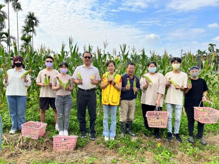 美和科大師生種菜贈植物人 「種植植愛」 日行一「膳