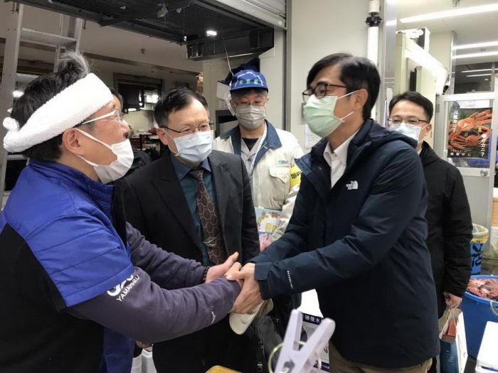 陳其邁考察東京豐洲市場 交流前鎮漁港改造經驗
