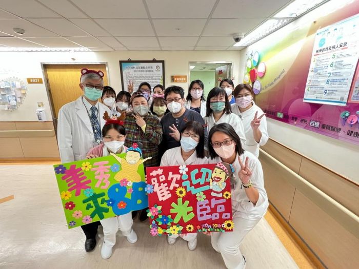 大同醫院院長攜手三金影后林美秀關懷癌友 暖心傳遞正能量