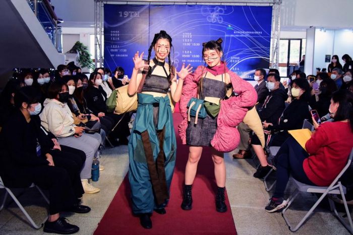 屏科大時尚畢業成果展「克萊因」開幕 　　