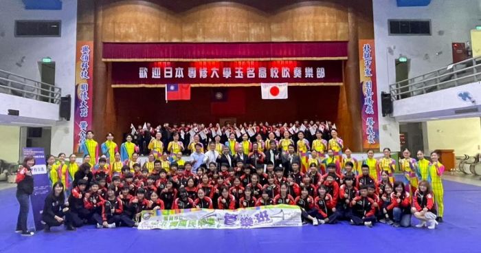 2022嘉市國際管樂節日本專修大學玉名高校吹奏樂部&北興國中管樂班交流