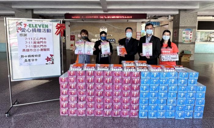 港醫攜手超商寒冬校園送暖 照護學童身體健康