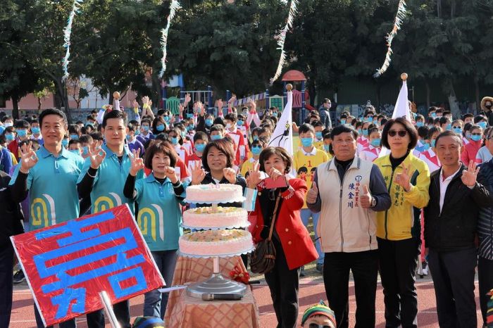 嘉市多所學校將「永續發展目標」融入校慶黃敏惠市長大讚學生創意無限