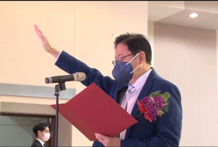 張善政率市府團隊宣誓就職　期盼讓桃園更不一樣　