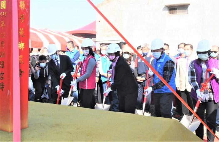 彰化芳苑鄉農會草湖分部原址新建 草湖地區農業推廣中心動土