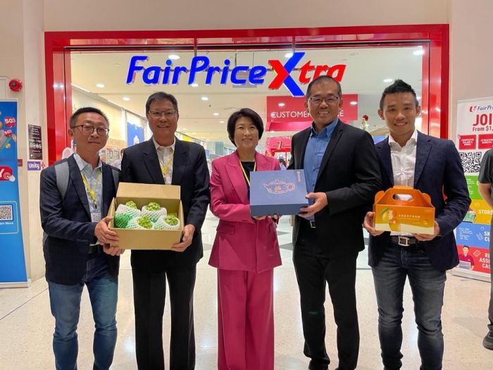 臺東拚外銷！饒慶鈴至新加坡推廣鳳梨釋迦及臺東農產品