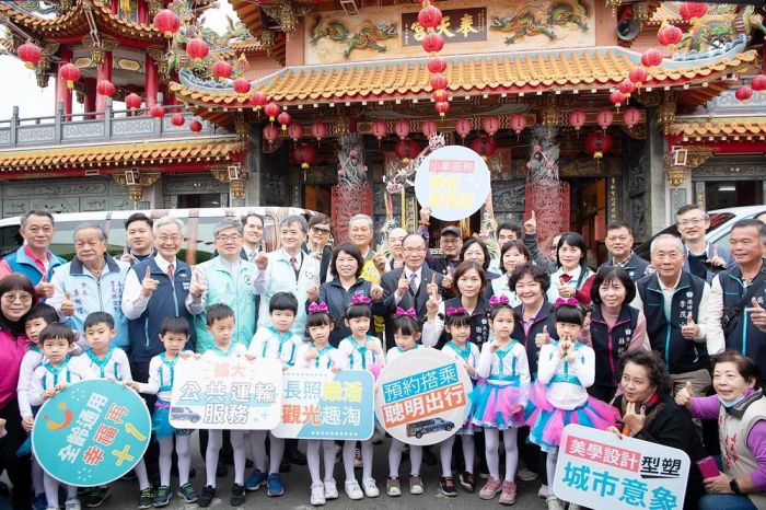 幸福巴士串連偏郊、市區今啟用帶動嘉市公共運輸涵蓋率躍升至84%