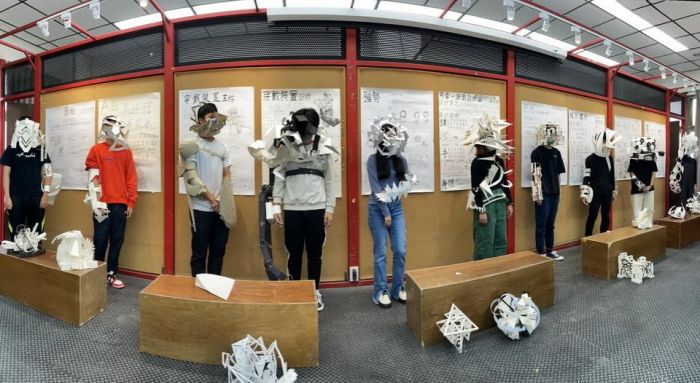 金門大學建築學系「演飾心聲」創意走秀  培養學生探索美感能力