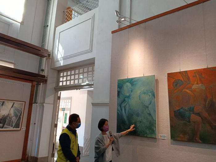 彰化藝術館今年首檔展出 米麗安師生聯展我與你與他