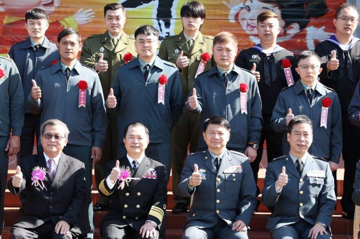 南投縣後指部112年後備軍人晉任暨幹部表揚