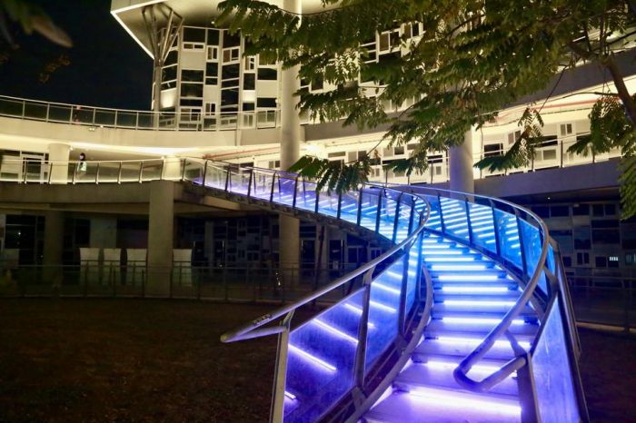 台江文化中心「光環境」照明啟用 打造夜間人文地景
