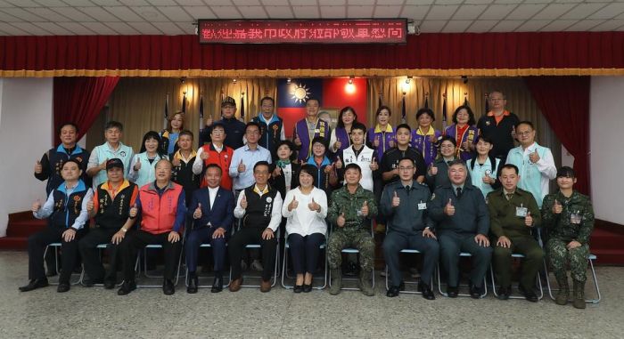 嘉市各界112年春節勞軍 黃敏惠市長感謝國軍堅守崗位 保家衛國