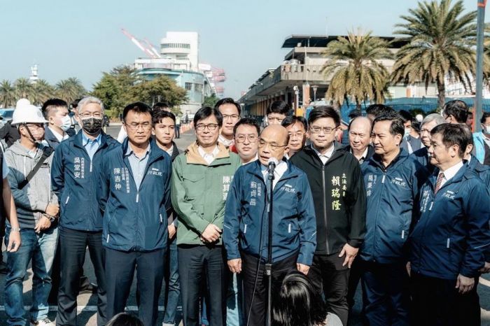 蘇貞昌院長視察前鎮漁港 陳其邁感謝中央攜手打拚讓市民生活更好