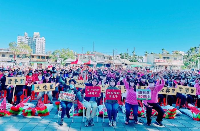 國家清潔週! 屏東市年終大掃除誓師掃街活動