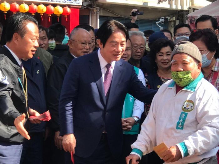 大年初五迎財神 賴清德副總統嘉義發福袋