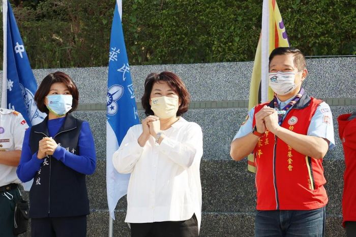 嘉市童軍新春團拜 市長黃敏惠 議長陳姿妏祝福童軍