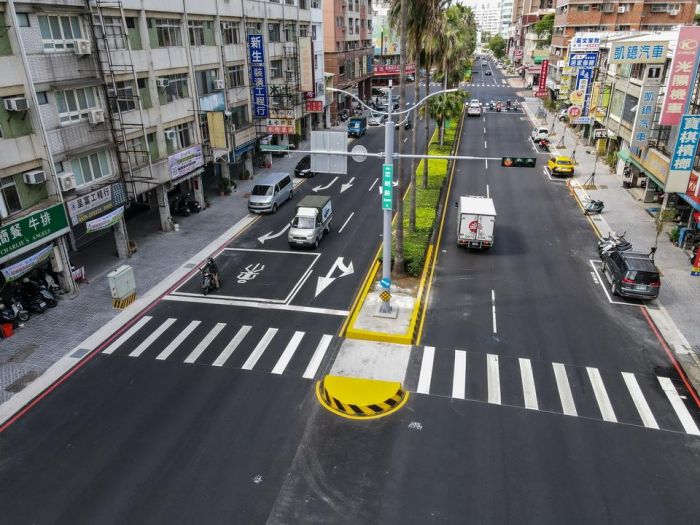 暢行無礙揪感心! 中市忠明路人行空間大優化