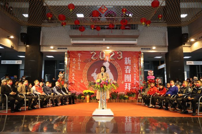 南投縣各界新春團拜 許淑華歡喜感謝全力兌現政見