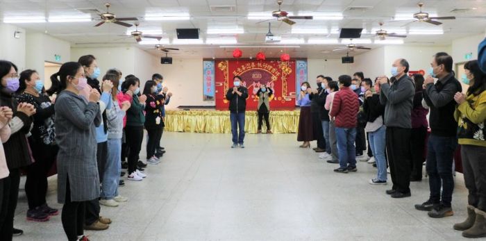 玉兔喜迎春 馬公市公所新春團拜