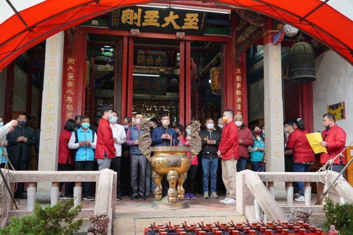 鹿港鎮文武廟文衡聖帝飛昇祝壽大典 循古禮準備君臣宴