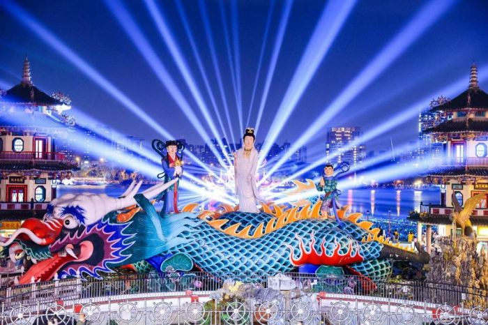 高雄蓮潭燈會閉幕 逾200萬人潮創造30億觀光效益