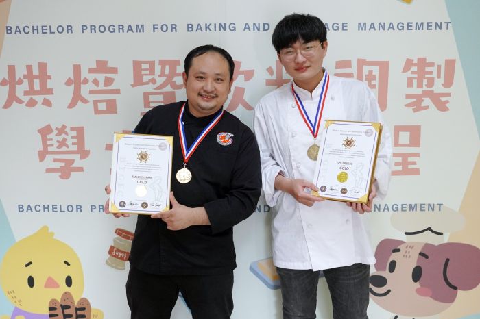 比利時觀光美食節國際大賽 大葉大學師徒勇奪雙金