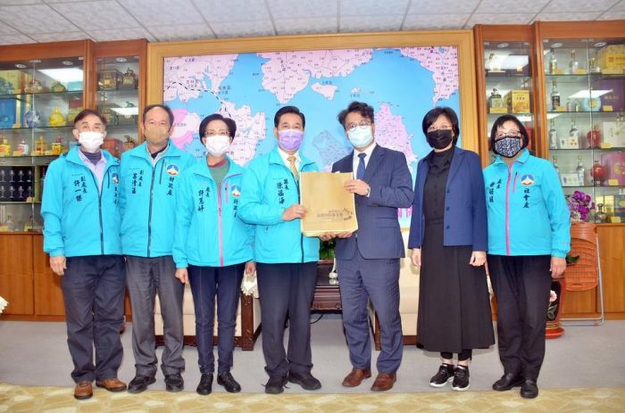 法律扶助基金會台北分會 拜會金門縣長陳福海
