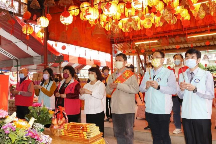 福德正神聖誕 黃敏惠參拜守護四城門土地公廟祈求國泰民安
