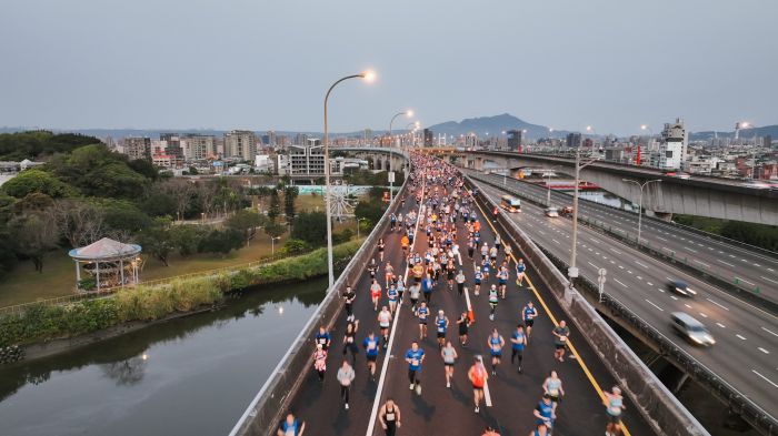 2023臉部平權運動臺北國道馬拉松熱鬧開跑