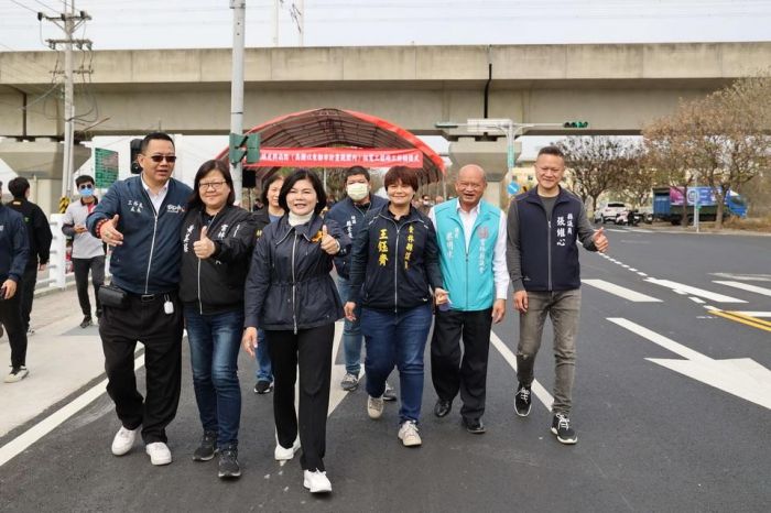 虎興南路拓寬工程完工通車　高鐵聯外道路更加便捷