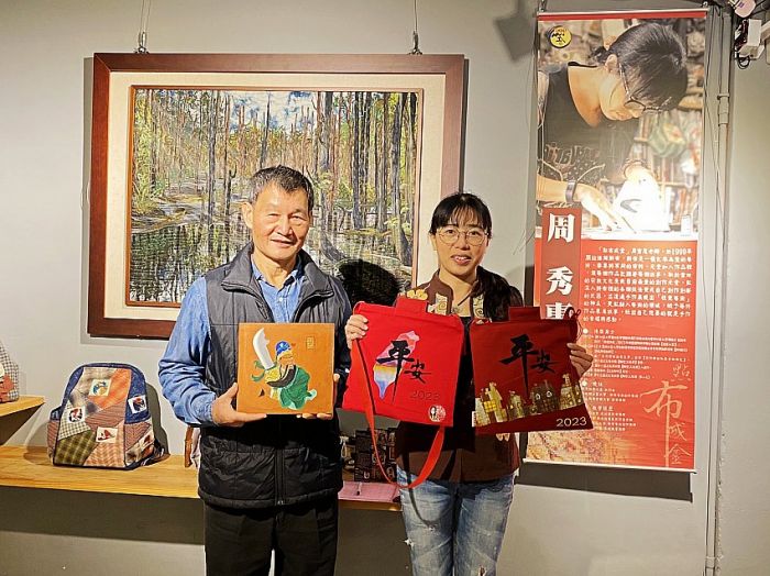 臺灣工藝之家工藝聯展  「粧佛」、「拼布」作品獨具魅力